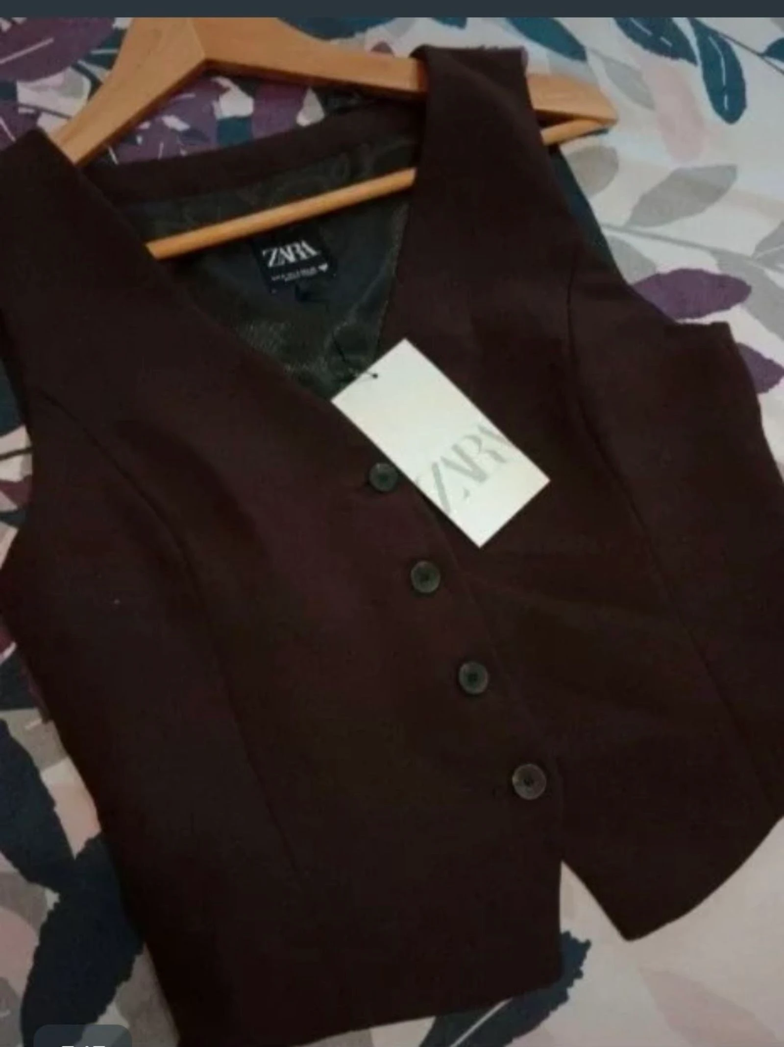 Colete Zara marrom – photo 5